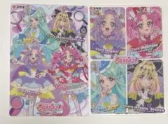 名探偵プリキュア キラキラクリアカードガム 集合 2種