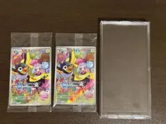 ポケモンカード　ナンジャモのカイデン　プロモ　2枚　保護ケース付き