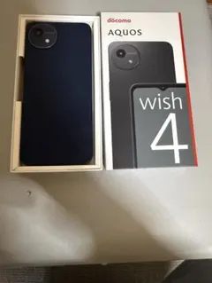 AQUOS / アクオス wish4 ブラック SoftBank A403SH - メルカリ