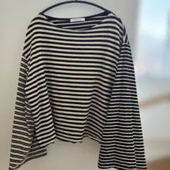 SIMPLICITÉ 長袖ストライプTシャツのサムネイル