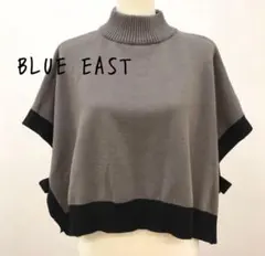 BLUE EAST ニット グレー タートル ネック ニット ベスト