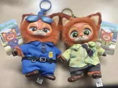 ズートピア ニック miniso フィギュア 2体セット 警官ニック