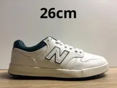 未使用 26cm 2E ニューバランスゴルフシューズ UGC480PA ホワイト