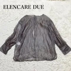 ELENCARE DUE 2wayシアーブラウス　カジュアル　ウォッシャブルのサムネイル