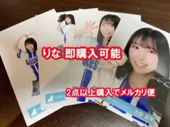 大野愛実 日向坂46 横浜DeNAベイスターズユニフォーム 生写真 4種