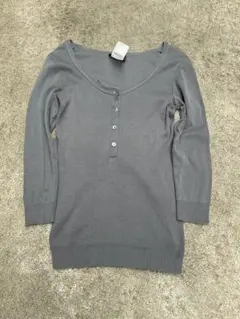 90s Agnes b. PARIS Made in France Henleyのサムネイル