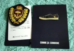 COMME CA COMMUNE ピンバッジ 2点セット