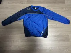 Mizuno ピステ・ウィンドブレーカー 青・黒