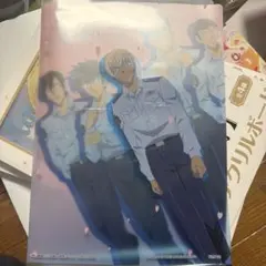 名探偵コナン　一番くじ　一番ラボ　クリアファイル　警察学校 黒の組織