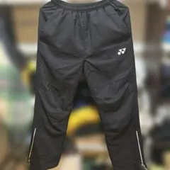 YONEX ブラックウォームアップパンツ