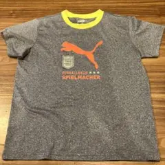 PUMA Tシャツ 150サイズ グレー/イエロー