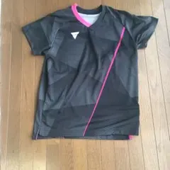 ヴィクタス卓球ユニフォーム　Mサイズ ブラック/ピンク