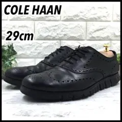 COLE HAANコールハーン ゼログランド ウィングチップ ブラック 29cmのサムネイル