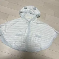 ジェラピケ ポンチョ 80～90cm