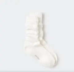 ユニクロ　HEATTECH 　白　ルーズソックス　2ペア