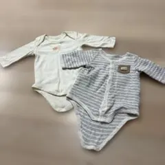 長袖ボディスーツ 2点セット