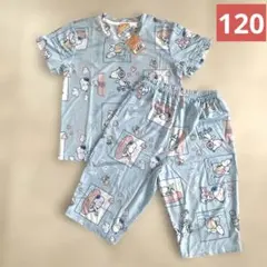 PEANUTS 子供用　ひんやり　冷感　スヌーピー　パジャマ 120cmのサムネイル
