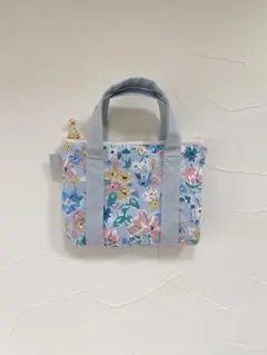 バッグ風ミニポーチ　＊ハンドメイド＊