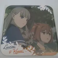 ラヴィーネ&カンネ スクエアコースターガム 葬送のフリーレン ダイソー