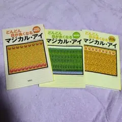 どんどん目がよくなるマジカル・アイ 3冊セット