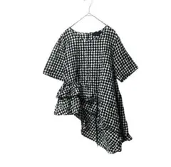 MICALLE MICALLE　アシンメトリーカットソー