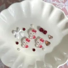 【133】キティ♡ネイルパーツ