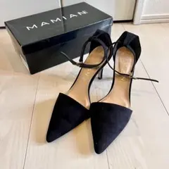 美品★MAMIAN★ポインテッド スウェード サンダル 24.0cmのサムネイル