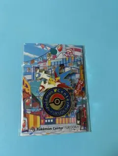 ポケモンセンター ロゴピンズ　フクオカ　ラティオス　ラティアス　ピカチュウ