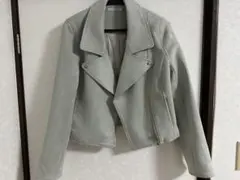 リップサービス　スエードショートライダースジャケット