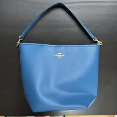 COACH ショルダーバッグ ブルー