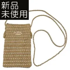 おしゃれなスマホショルダーバッグ　新品未使用　スマホポーチ　小物入れ　ポシェット