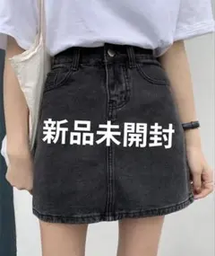 【新品未開封】デニム ミニスカート Dreamgarden M スミクロ
