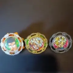 ドラゴンボール キャラコバッチ　 3個セット 当時物 レトロ　コマ