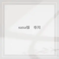 sana様　専用出品