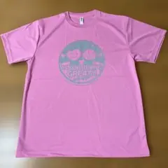 八尾シティーマラソン参加賞Tシャツピンク LL