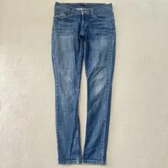 リーバイス 524 スーパーロー スキニーデニム フラップポケット Y2K