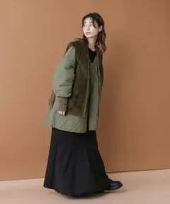 【マルチウェイ】マルチウェイベスト付きミリタリーコート