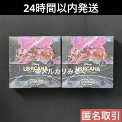 新品 未開封 シュリンク付き ディズニー ロルカナ 逆襲のアースラ 2box
