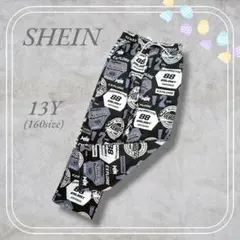 SHEIN◆イージーパンツ 黒 キッズ 男の子 160 普段着 通学用のサムネイル