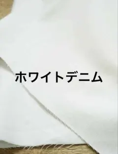 ホワイトデニム　5m