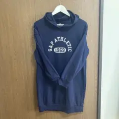 【未使用】GAP KIDS フード付きワンピース ネイビー　XXL(160)