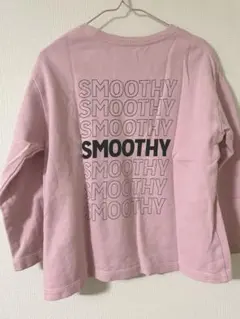 SMOOTHY 長袖カットソー M 110 120 バックプリント