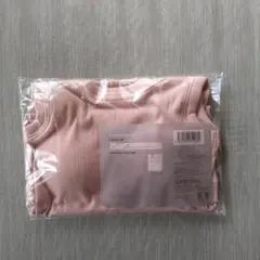 【新品未使用】くらすこと コットンリブなめらか カップ付きタンクトップ