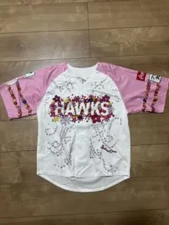 HAWKS ユニフォーム ピンク 花柄