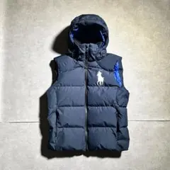 POLO by Ralph Lauren ダウンベスト ビッグポニー ネイビー