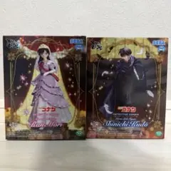 【新品未開封】名探偵コナン XrossLink フィギュア 工藤新一&毛利蘭