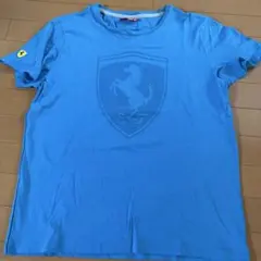 フェラーリ Tシャツ 水色 PUMA プーマ