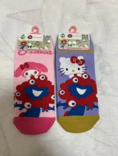 ミャクミャク　キティ　マイメロ　靴下　まとめ売り