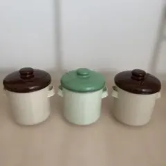 BAUER POTTERY（バウアーポッタリー）シャーベットカップ 3点セット
