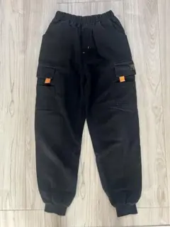ブラックカーゴパンツ 140cm〜